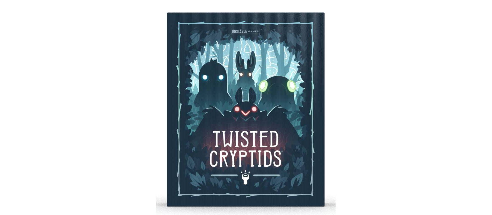 TeeTurtle Twisted Cryptids Board Game: Creative Thinking, 30-60 Min Play, 2-4 Players, Includes Cards & Tokens
