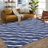 WhizMax Modern Area Rug AbstractSoft Fluffy Throw Carpet Accent Rug for Living Room Bedroom - 2 of 4