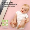 KeaBabies 2pk Isla Waterproof Mini Crib Sheets for Boy, Girl, Soft Pack and Play Sheets for Graco Pack and Play Mattress - 4 of 4