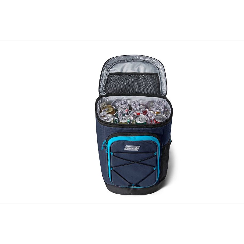 Coleman Xpand 21qt Soft Cooler Backpack - Blue, 4 of 12