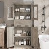 COZONY 66.9" Pantry Cabinet with Drawer, 4 Shelves Freestanding Storage Buffet for Kitchen, Dining Room, Living Room, Bathroom - 2 of 4