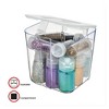 Deflecto Stackable Caddy Organizer, Small, Clear, 4.33" x 4" x 4.38" - 3 of 4