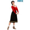 HalloweenCostumes.com Women's Deluxe Olive Oyl Costume - 3 of 4
