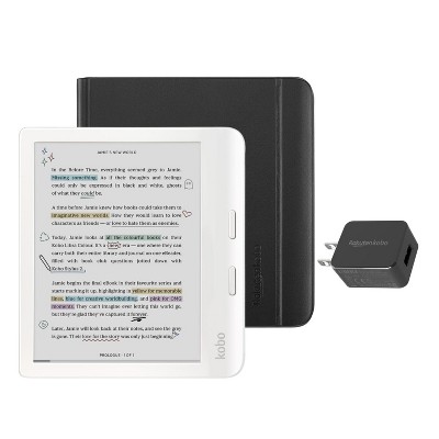 Kobo Libra Colour White Ereader With Sleepcover Bundle : Target