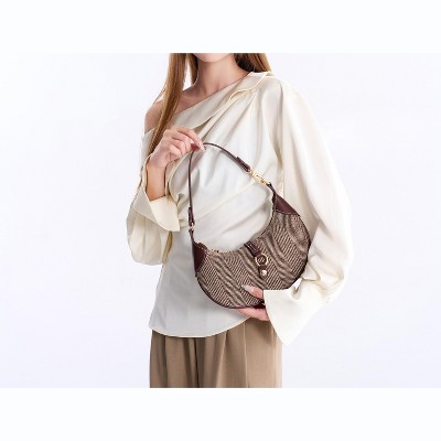 MKF Collection Mire Women’s Shoulder Half Moon Bag by Mia K - Black — фото 7