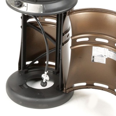 Bronze 36,000 BTU Propane Patio Heater with Emergency Shut Off