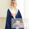 Inhand Heated Blanket Electric Heating Blanket Auto-Off 10 Heat Level Over-Heat Protection Flannel ETL Certified - 4 of 4