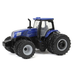 ERTL 1/64 New Holland GENESIS T8.415 Tractor with Row Crop Dual Wheels Prestige Collection 13975 - 1 of 4