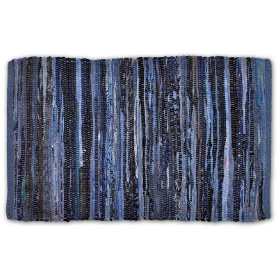 Design Imports Multicolor Chindi - Nautical Blue - 4 X 6 Ft