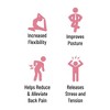 Purify Back Stretcher for Lower Back Pain Relief, Upper Back Stretcher and Spine Board Stretcher - 2 of 4