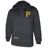 MLB Pittsburgh Pirates Men's Henley Hooded Jersey - 2 of 3