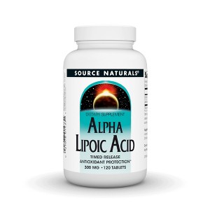 Alpha Lipoic Acid 300mg Time Release by Source Naturals, Inc.  -  120 Tablet - 1 of 3