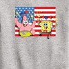 Boys' - SpongeBob SquarePants - Patrick Sparkers Flag Graphic Long Sleeve Fleece Sweatshirt - image 2 of 4