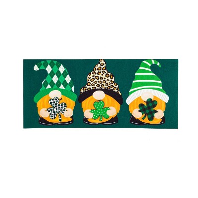 St. Patrick's Patterned Gnomes Sassafras Switch Mat