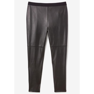 Roaman's Faux Leather Legging - image 5