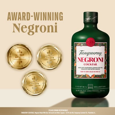 Tanqueray Ready To Drink Negroni Cocktail - 375ml Bottle