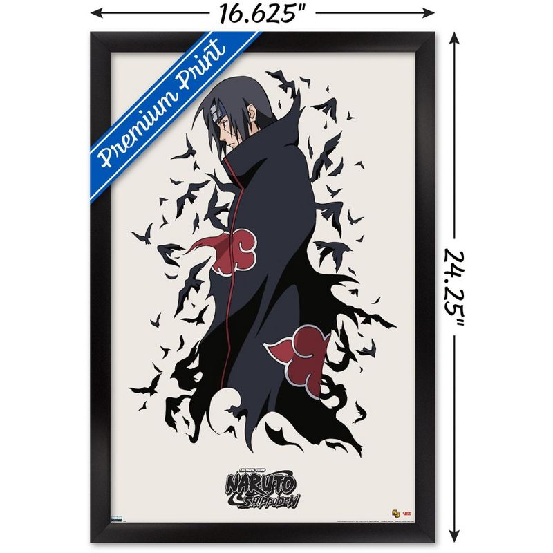 Trends International Naruto - Itachi Framed Wall Poster Prints, 3 of 7