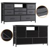8 Drawers Dresser for Bedroom, Chest of Drawers with Fabric Bins, TV Stand Entertainment Center for Up to 55'', Fabric Closet Dresser for Hallway - 3 of 4