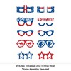 Big Dot of Happiness Australia Day - Glasses - Paper Card Stock G'Day Mate Aussie Party Photo Booth Props Kit - 10 Count - 2 of 4