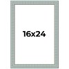 PosterPalooza | Refined Blue Picture Frame - UV Acrylic, Foam Board Backing, Hanging Hardware - 2 of 4