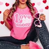 Simply Sage Market Women's Love You More Bubble Short Sleeve Garment Dyed Tee - 2 of 3
