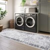 Washable Area Rugs, Vintage Printed Indoor Floor Carpet with Non-Slip Backing, Oriental Distressed Accent Rugs - 3 of 4