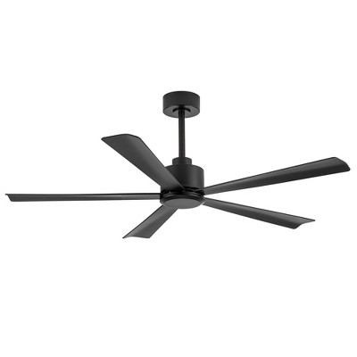 Airsurfer 52 inch 5 Blade Ceiling Fans with No Light and Remote Control