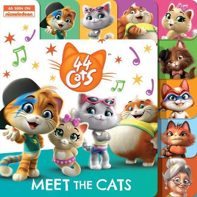 44 Cats: Meet the Cats - by  Rainbow (Board Book)