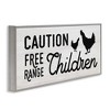 Stupell Industries Caution Free Range Children, 30" x 13" - 3 of 4