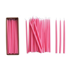 Storied Home Unscented Thin Taper Candles in Box - 1 of 2