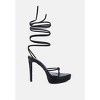 High Heel Lace Up Heels - 2 of 4