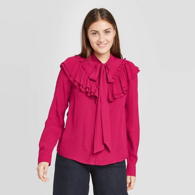 target ruffle blouse