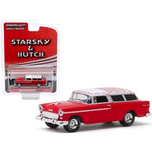 1955 Chevrolet Nomad Red with White Top "Starsky and Hutch" (1975-1979) TV Series 1/64 Diecast Model Car by Greenlight - 1 of 3