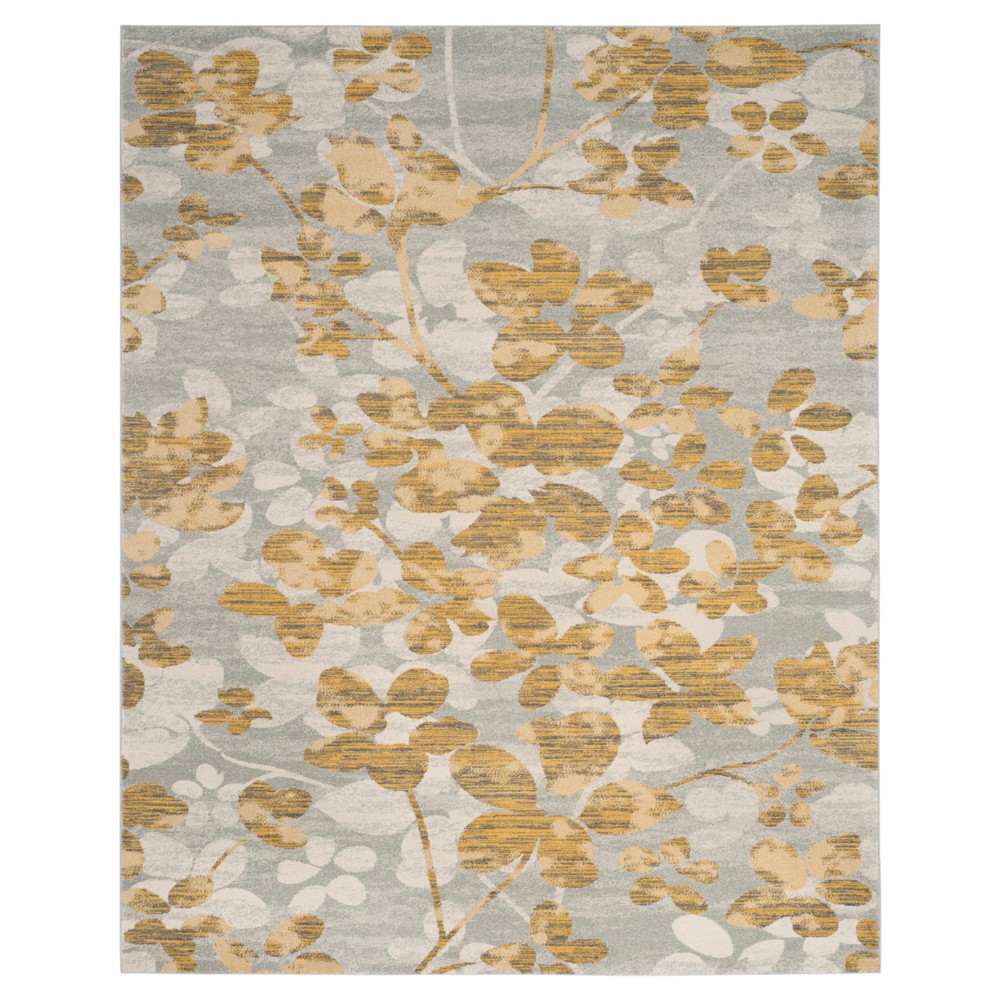 Evoke Rug - Gray/Gold - (6'7inx9') - Safavieh