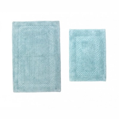 Classy Bathmat Collection Cotton Tufted Set of 3 Bath Rug Set - Home Weavers