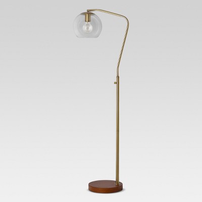 curved standing lamp