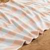 Isla Jade 4pk Oversized Cotton Pastel Cabana Beach Towels - 4 of 4