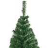 vidaXL Artificial Christmas Tree with Thick Branches Green 8 ft PVC - 3 of 4
