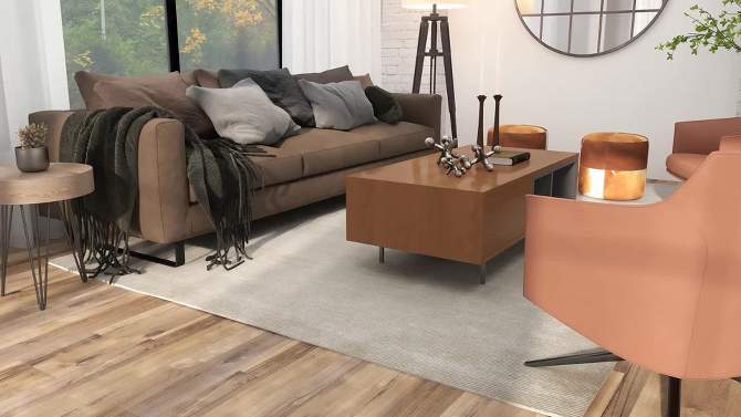 Modern Wood and Metal Accent Table Brown - Olivia &#38; May, 2 of 15, play video