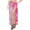 LA LEELA Women's Beach Wrap Bikini Swimwear Swim Cover Up Skirt Summer Wraps Beachwear Sarong Coverups Swimsuits for Women One Size Red,Fish - 3 of 4