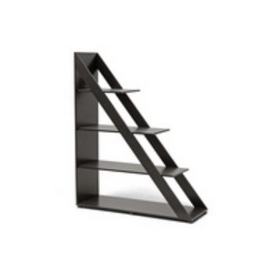 Baxton Studio Psinta Dark Brown Modern Shelving Unit Baxton Studio Psinta Dark Brown Modern Shelving Unit