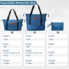 ModernLuxe  3 Piece Hardshell Luggage Set with Duffel Bag&Toiletry Bag, 20" Carry-On Suitcase with TSA Lock & 360° Wheels - 4 of 4