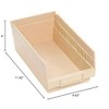 Quantum Storage Systems Economy Shelf Bin, 11-5/8"W X 6-5/8"D X 4"H - 2 of 2