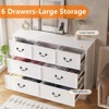 Dresser for Bedroom with 7 Drawers,Wood Dresser Chest of Drawers Organizer Storage - 4 of 4