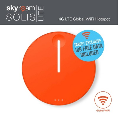 Skyroam Solis Lite Mobile Wifi Hotspot - Orange