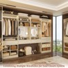 Aheaplus Set of 3 Closet Organizer with Drawers and Hanging Rods,  Walk-in Closet System Set with Shoe Rack and Storage Cubes - 4 of 4