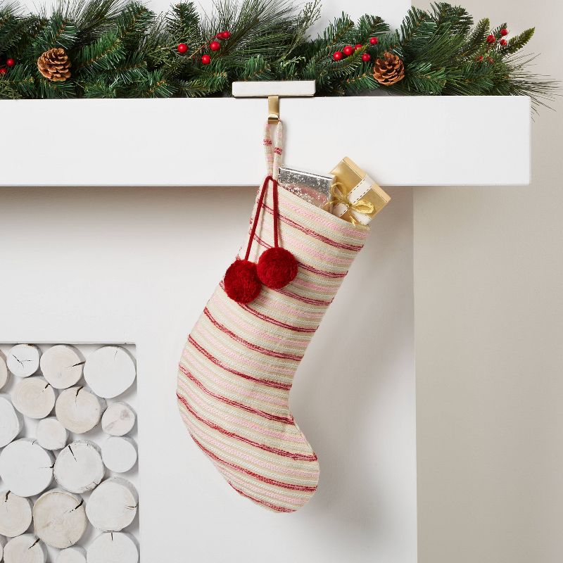 Woven Christmas Stocking Red Stripe - Wondershop&#8482;, 2 of 4
