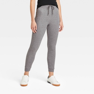 Women's Waffle Knit Leggings with Drawstring - A New Day™