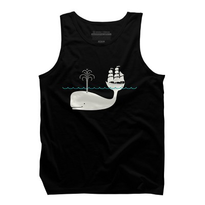 Men's Design By Humans Moby By kellabell9 Tank Top