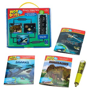 Educational Insights Hot Dots Jr. Ultimate Science Facts Interactive Book Set with Talking Pen - 1 of 4